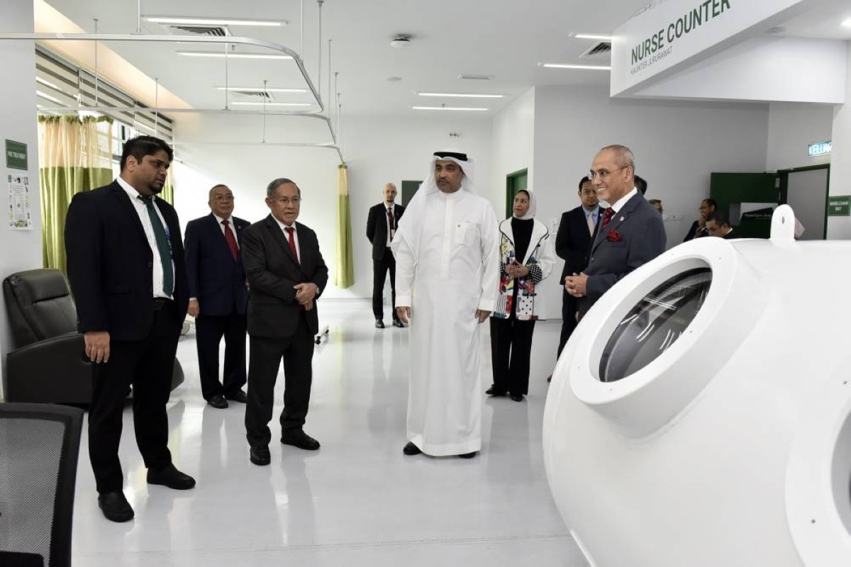 سفير مملكة البحرين لدى ماليزيا يزور جامعة العلوم الإدارية الماليزية