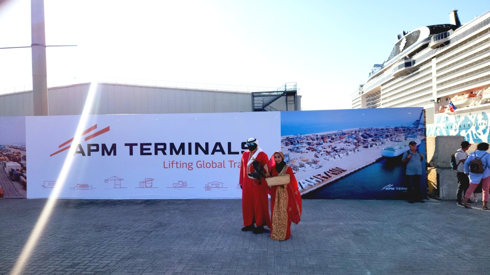 ميناء خليفة بن سلمان يستقبل أول سفينة سياحية للموسم 2024-2025