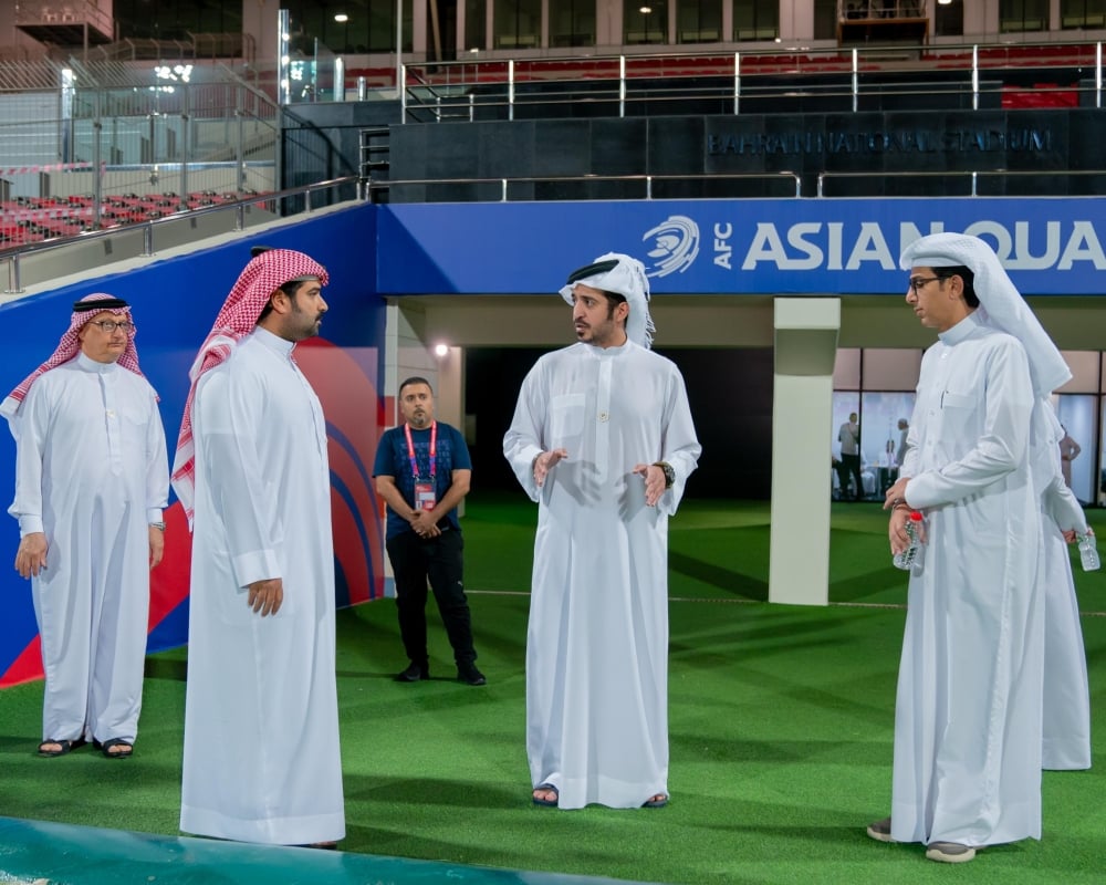 خالد بن حمد: الشارع الرياضي يعوّل على المنتخب لتقديم أفضل النتائج في مشواره المونديالي