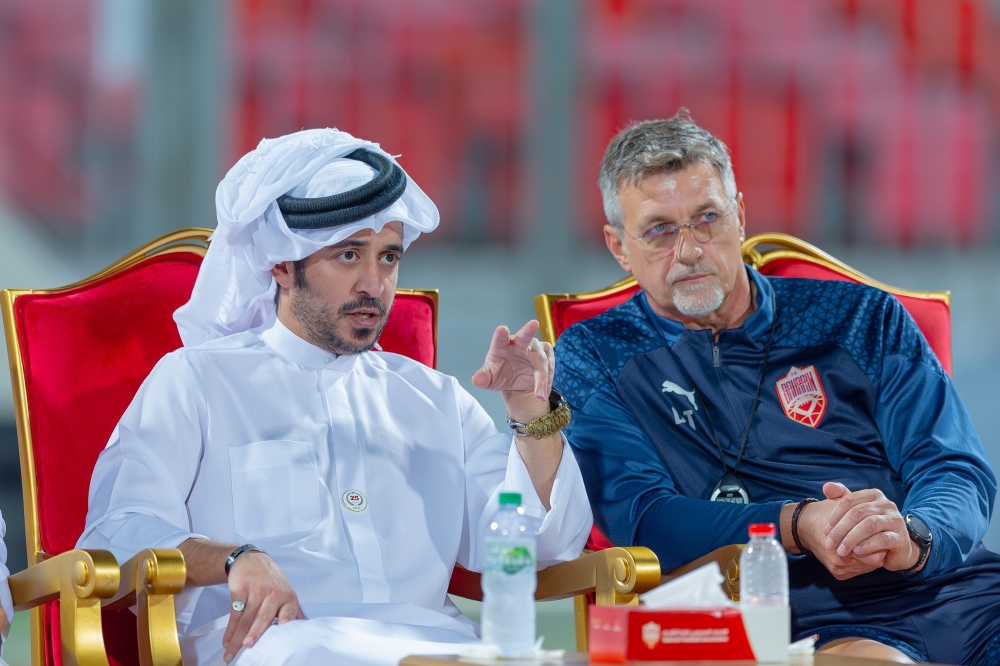 خالد بن حمد: الشارع الرياضي يعوّل على المنتخب لتقديم أفضل النتائج في مشواره المونديالي