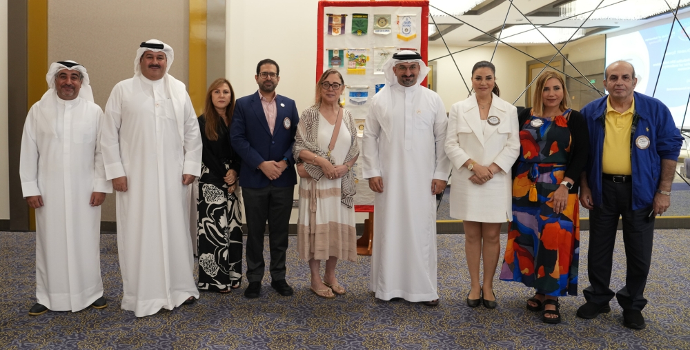 وزير الصناعة والتجارة يُشارك في حفل غداء نظّمه نادي روتاري السلمانية