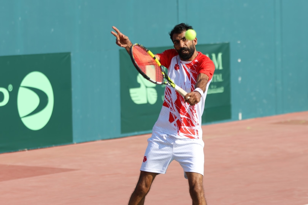 منتخبنا للتنس يواصل التألق ويحقق انتصاره الثاني في تصفيات كأس ديفيز