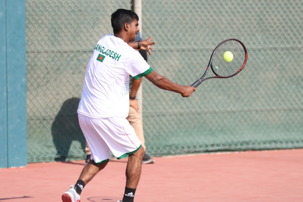 منتخبنا للتنس يواصل التألق ويحقق انتصاره الثاني في تصفيات كأس ديفيز