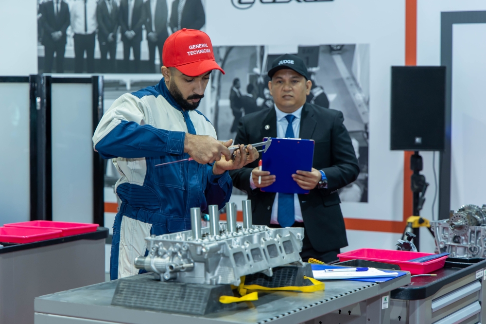 شركة إبراهيم خليل كانو تنظّم مسابقة تويوتا ولكزس الوطنيّة للمهارات 2024