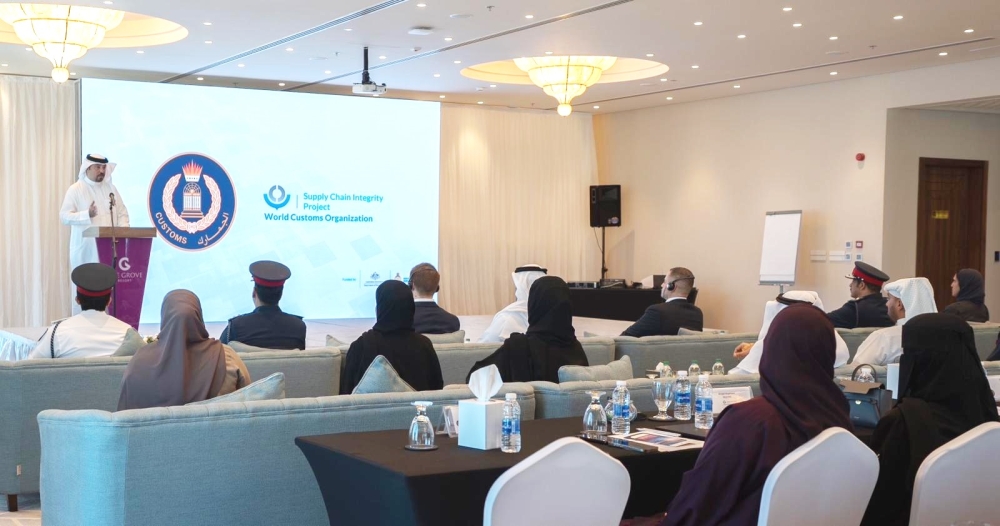 رئيس الجمارك يحضر افتتاح ورشة عمل إقليمية بعنوان &laquo;سلاسل التوريد الدولية المرنة&raquo;