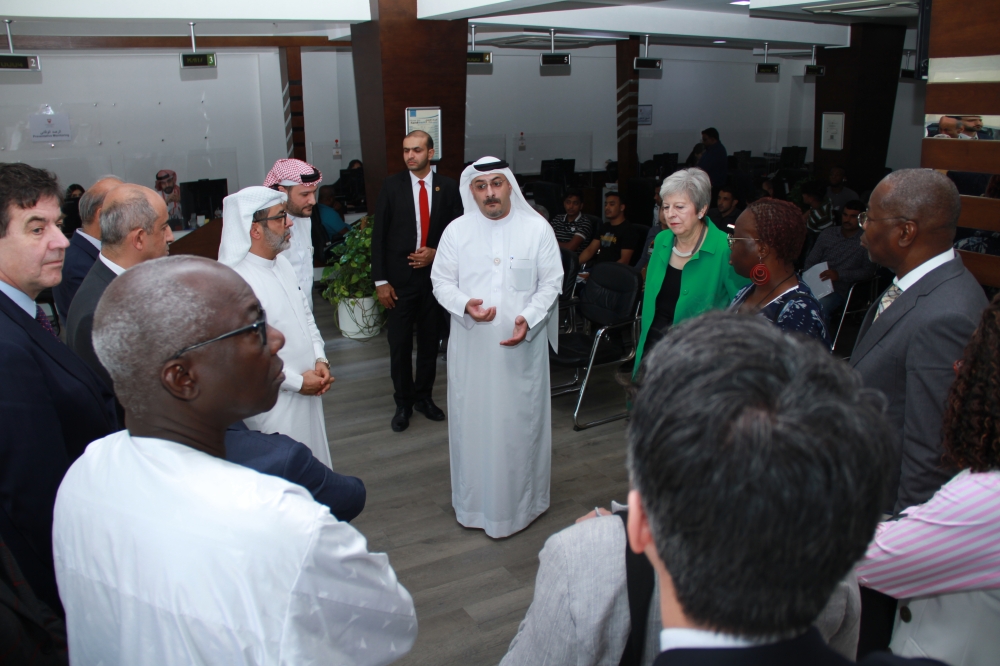 الرئيس التنفيذي لهيئة تنظيم سوق العمل يستقبل وفد المفوضية العالمية المعنية بمكافحة الاتجار بالأشخاص