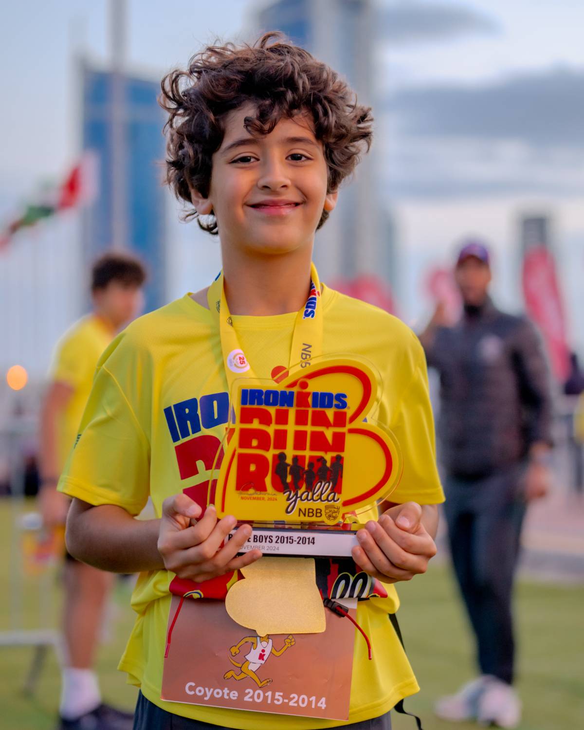 أنجال خالد بن حمد يشاركون في سباق الآيرون كيدز