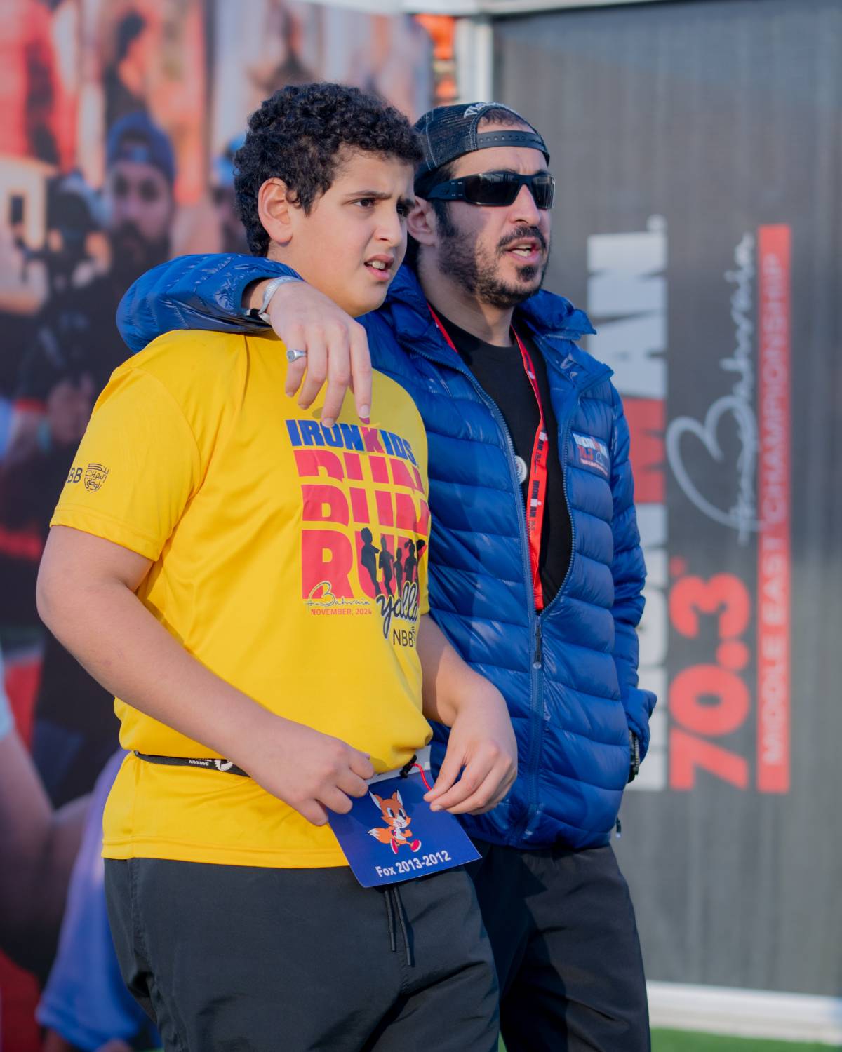 أنجال خالد بن حمد يشاركون في سباق الآيرون كيدز