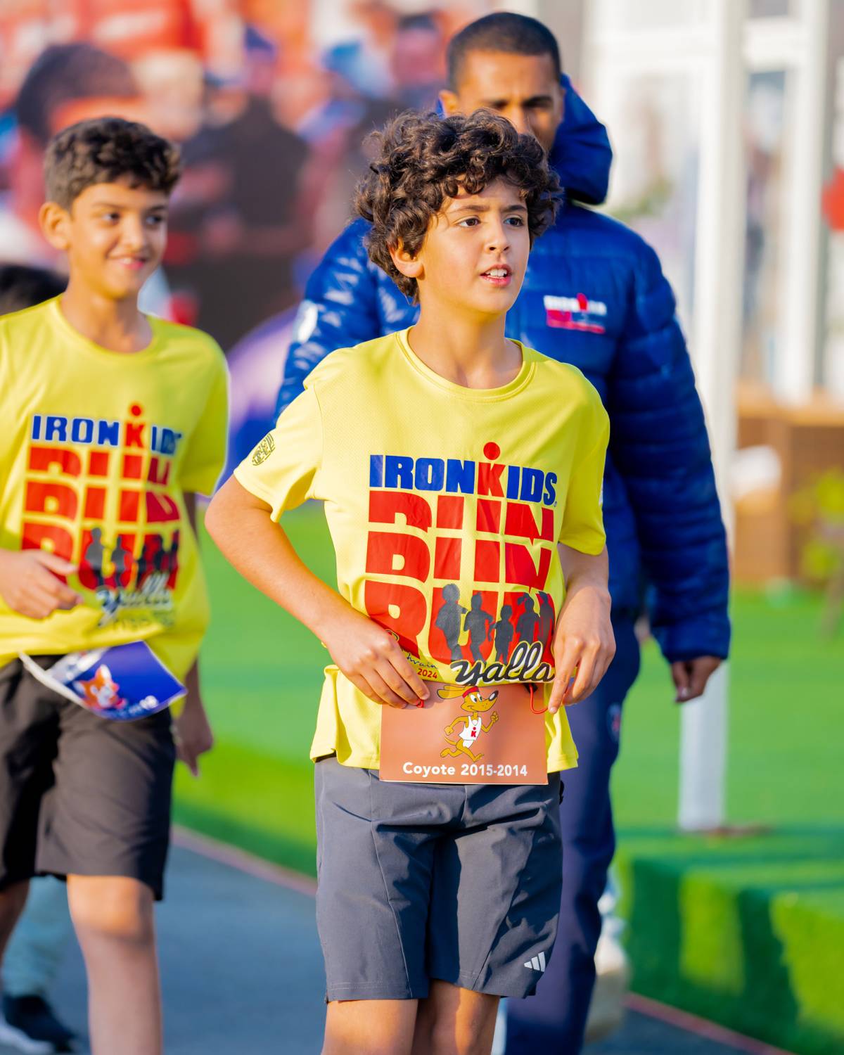 أنجال خالد بن حمد يشاركون في سباق الآيرون كيدز