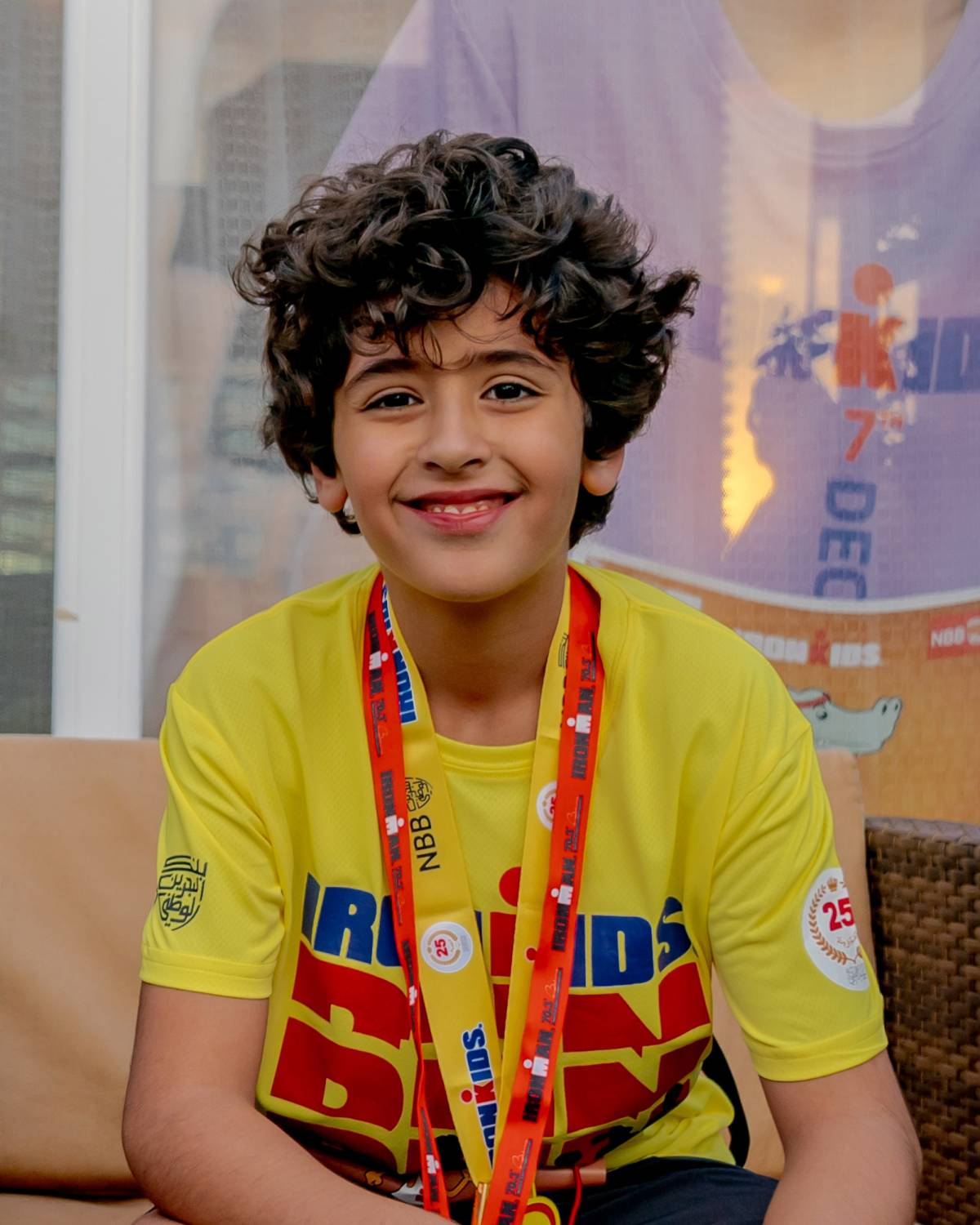 أنجال خالد بن حمد يشاركون في سباق الآيرون كيدز