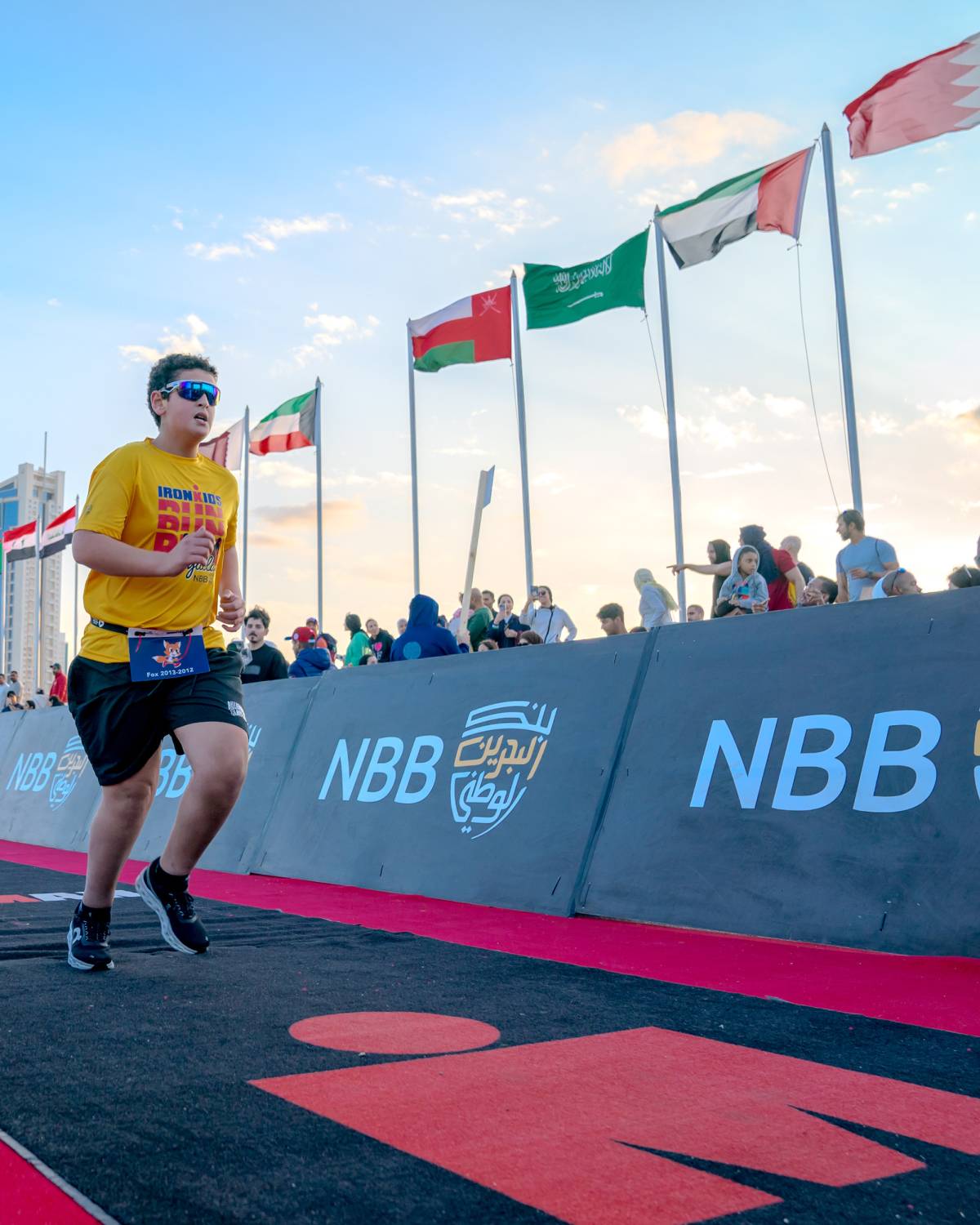 أنجال خالد بن حمد يشاركون في سباق الآيرون كيدز