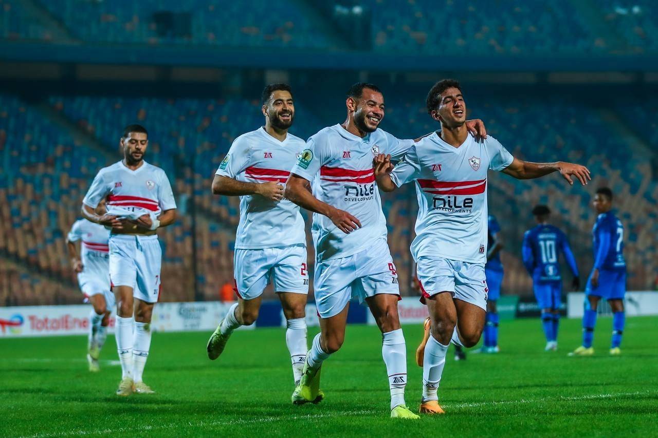 الزمالك يمطر شباك غزل المحلة برباعية نظيفة في الدوري المصري