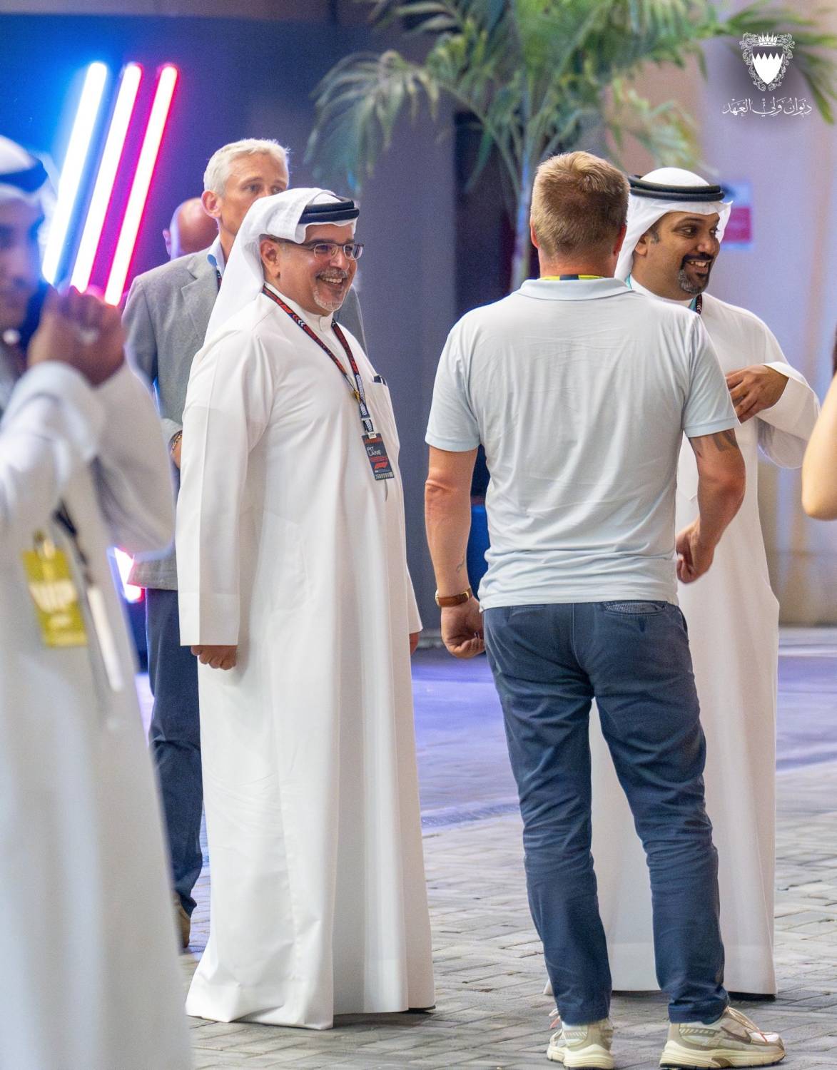 ولي العهد رئيس الوزراء يشهد التجارب التأهيلية لسباق جائزة &laquo;الاتحاد للطيران&raquo; الكبرى للفورمولا وان