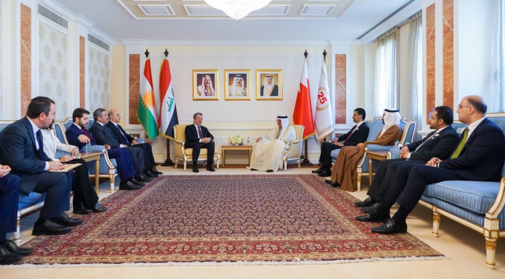 وزير الخارجية يجتمع مع رئيس وزراء حكومة إقليم كردستان العراق