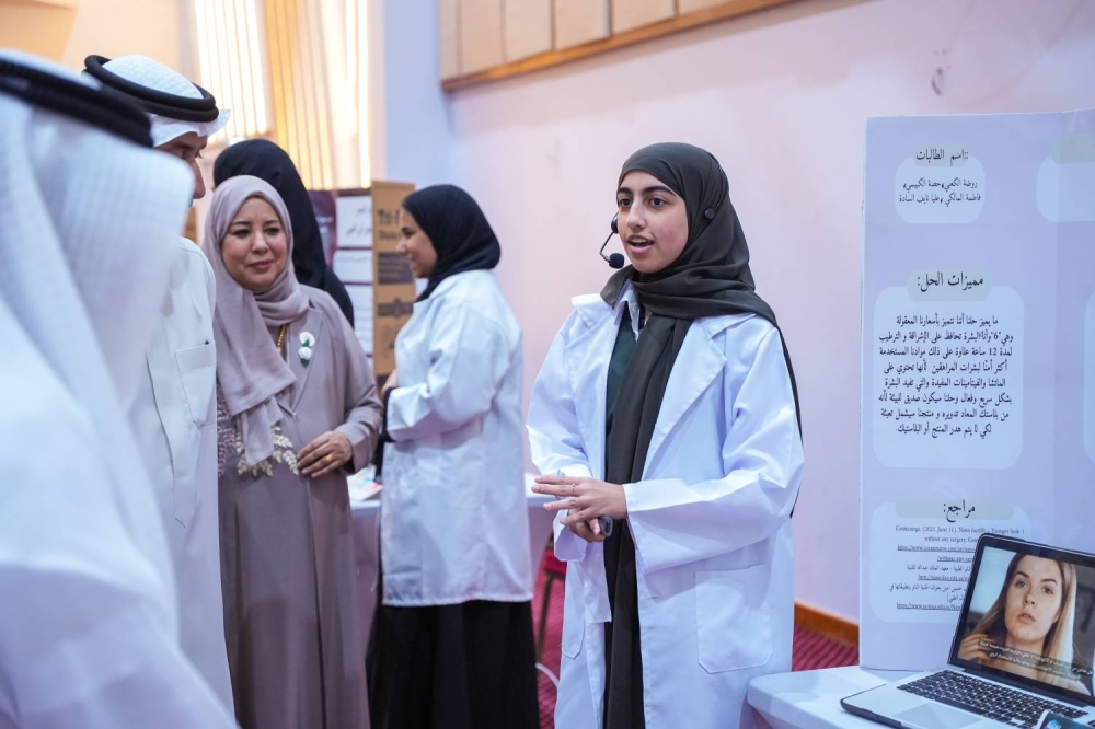 قسم البنات بمدارس الإيمان يشهد المعرض الختامي لـ&laquo;STEAM&raquo;