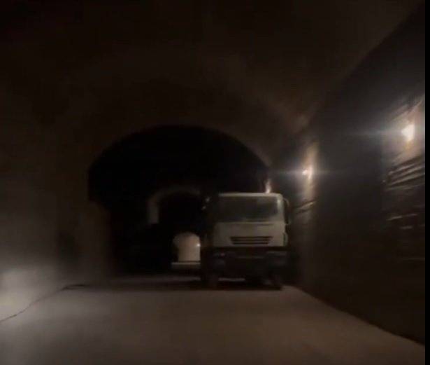 اكتشاف نفق ضخم داخل جبل شمال شرق دمشق