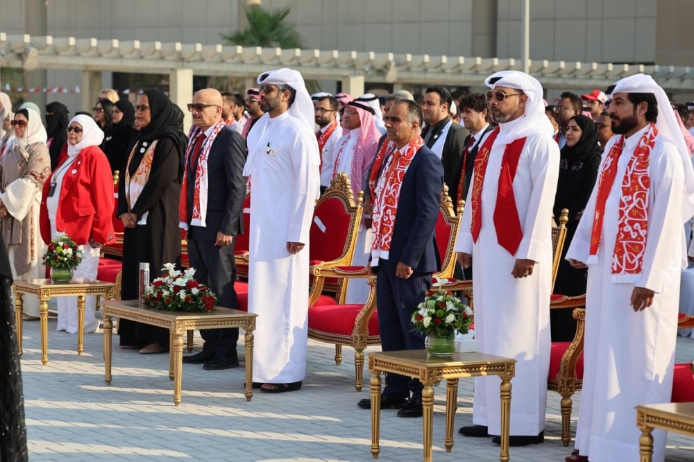 احتفال مركز ناصر العلمي والتقني بالعيد الوطني لمملكة البحرين وذكرى تولي جلالة الملك مقاليد الحكم