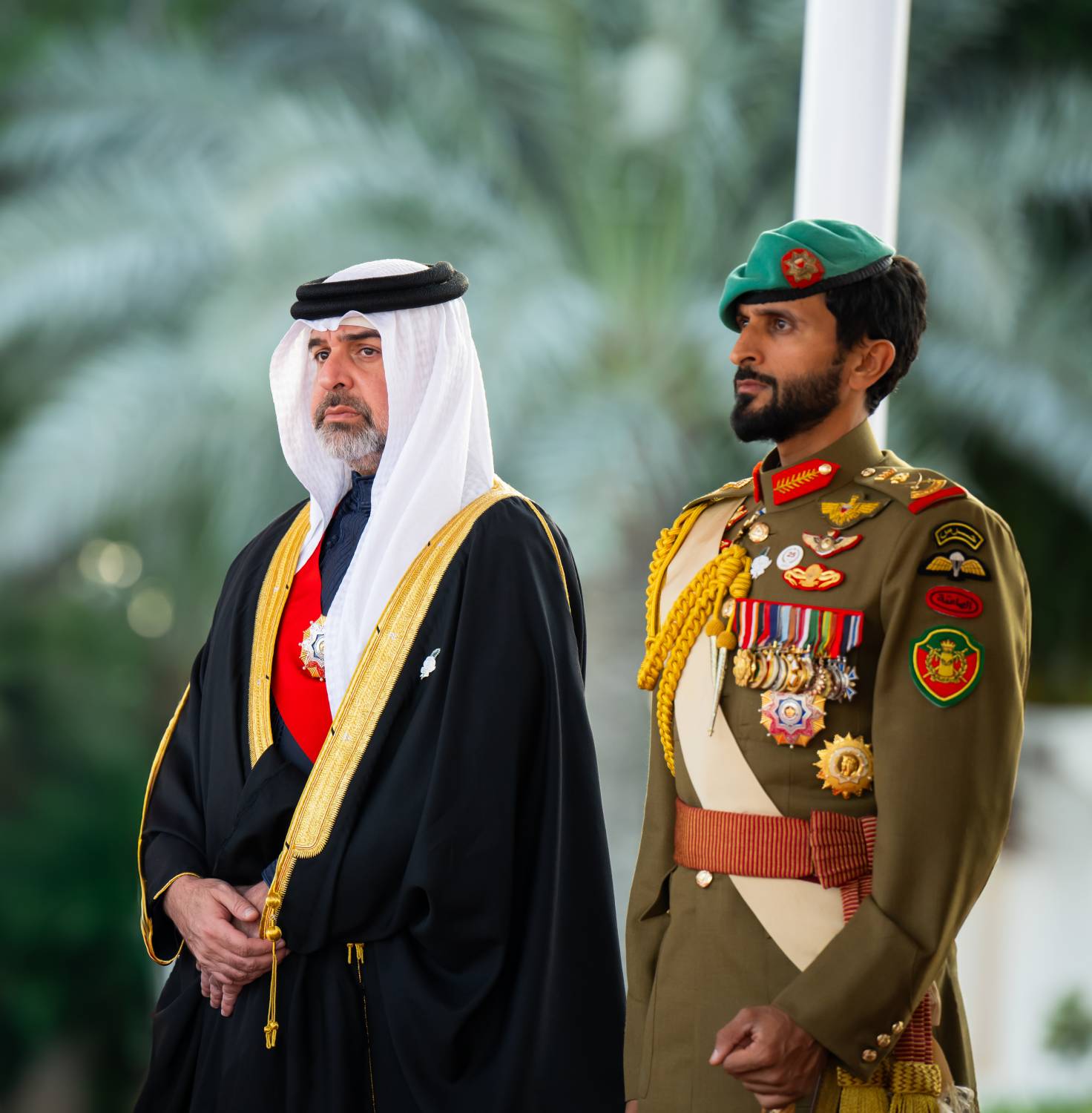 الملك القائد الأعلى للقوات المسلحة يرعى مراسم يوم الشهيد