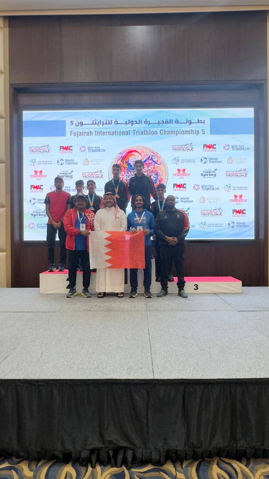 منتخب الترايثلون يتألق في بطولة الفجيرة الدولية ويحصد مراكز متقدمة