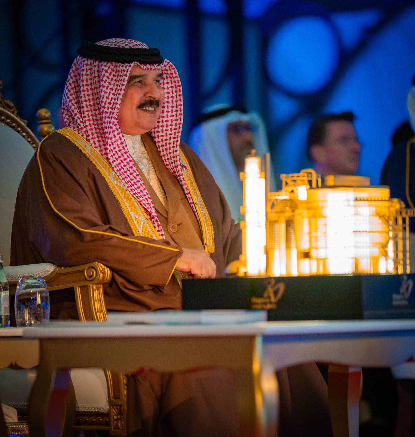 الملك يتفضل برعاية حفل افتتاح مشروع تحديث مصفاة بابكو للتكرير