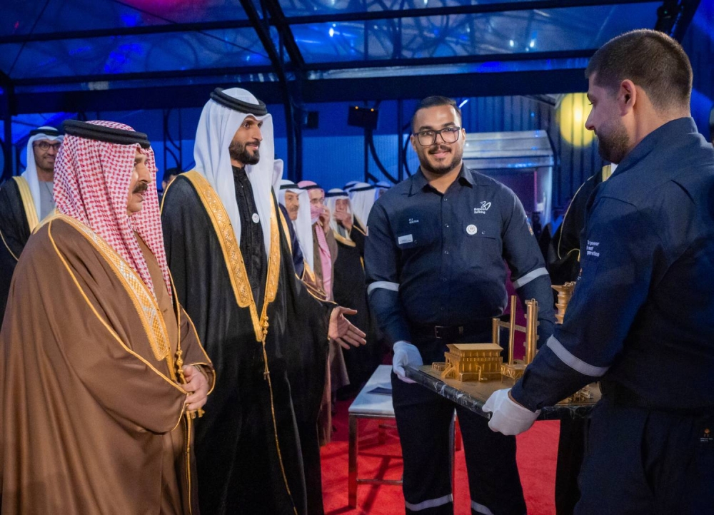 الملك يتفضل برعاية حفل افتتاح مشروع تحديث مصفاة بابكو للتكرير