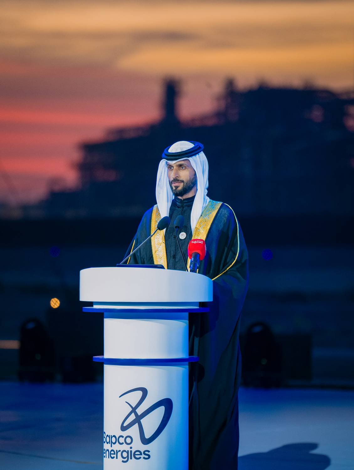 الملك يتفضل برعاية حفل افتتاح مشروع تحديث مصفاة بابكو للتكرير