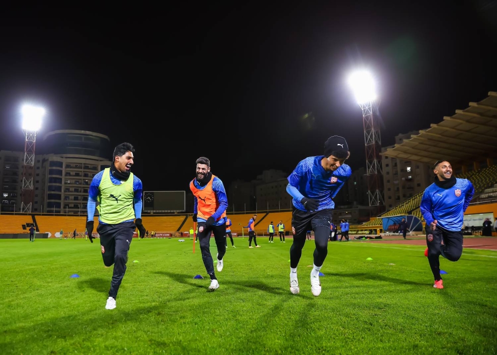 الأحمر يختتم اليوم تحضيراته لمباراة السعودية في "خليجي ٢٦"