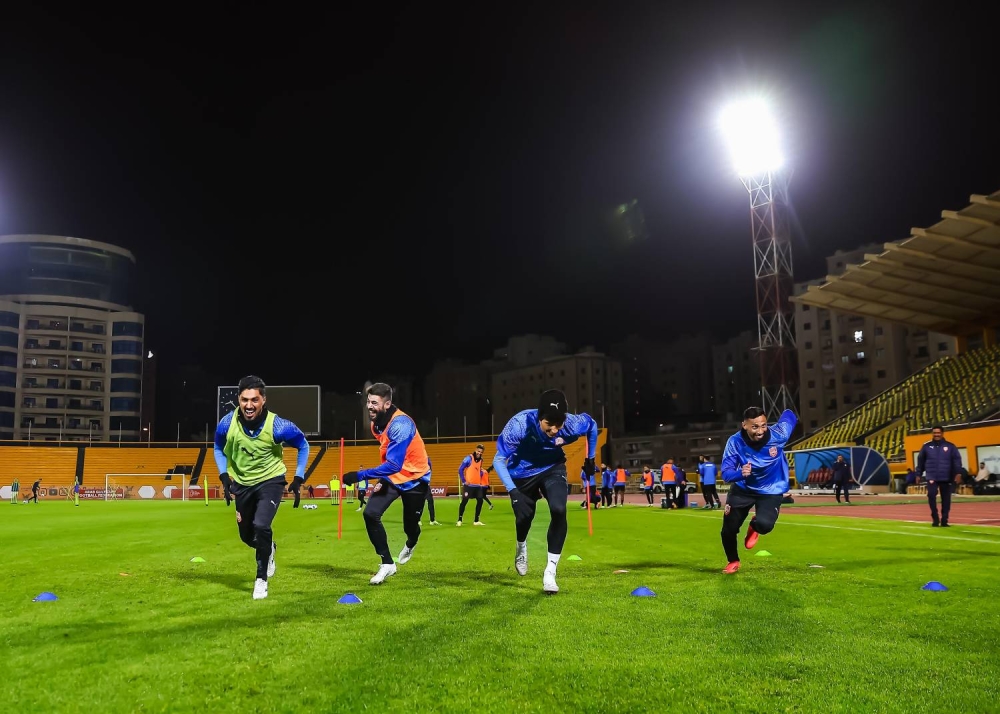 الأحمر يختتم اليوم تحضيراته لمباراة السعودية في "خليجي ٢٦"