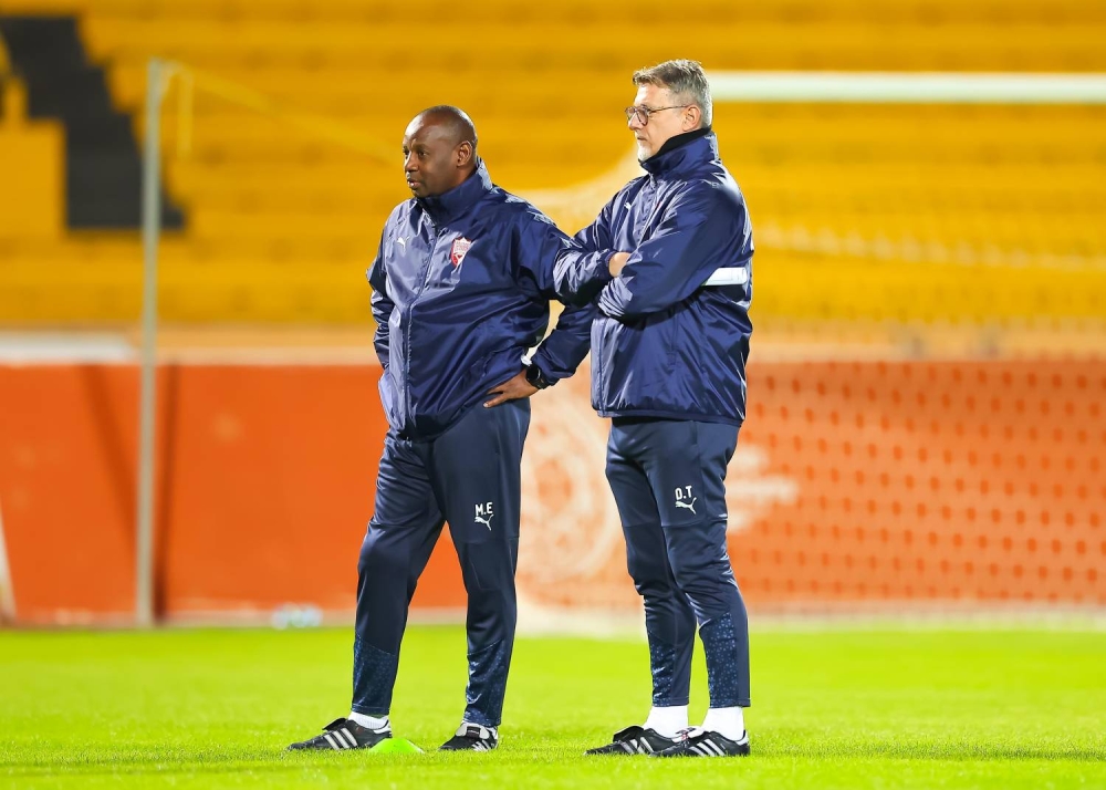 الأحمر يختتم اليوم تحضيراته لمباراة السعودية في "خليجي ٢٦"