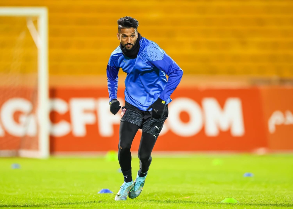 الأحمر يختتم اليوم تحضيراته لمباراة السعودية في "خليجي ٢٦"