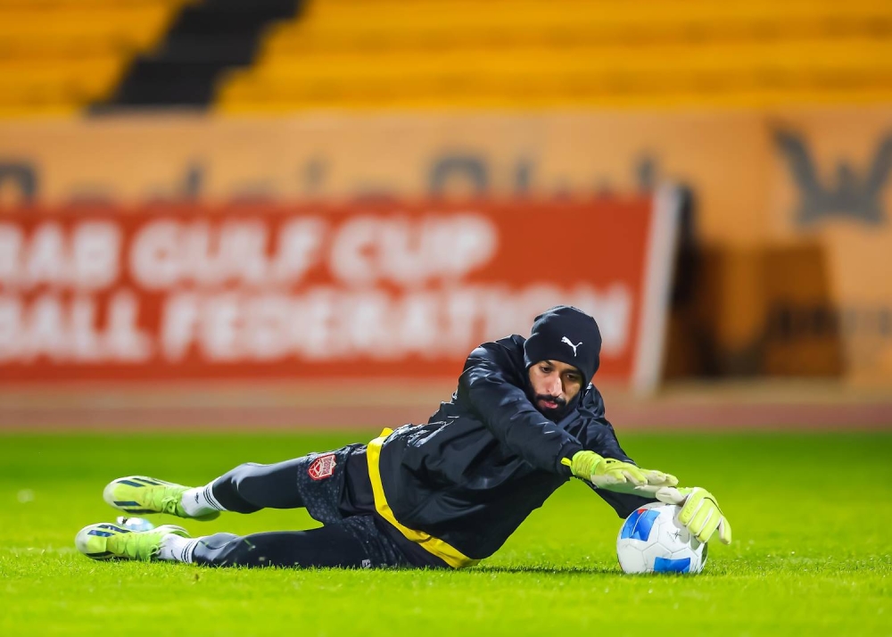 الأحمر يختتم اليوم تحضيراته لمباراة السعودية في "خليجي ٢٦"