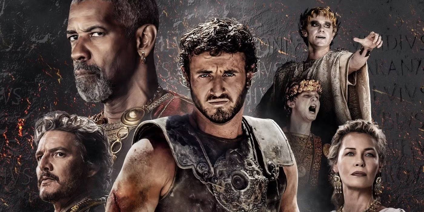 فيلم Gladiator 2 يحقق 6 ملايين دولار في عطلة نهاية الأسبوع