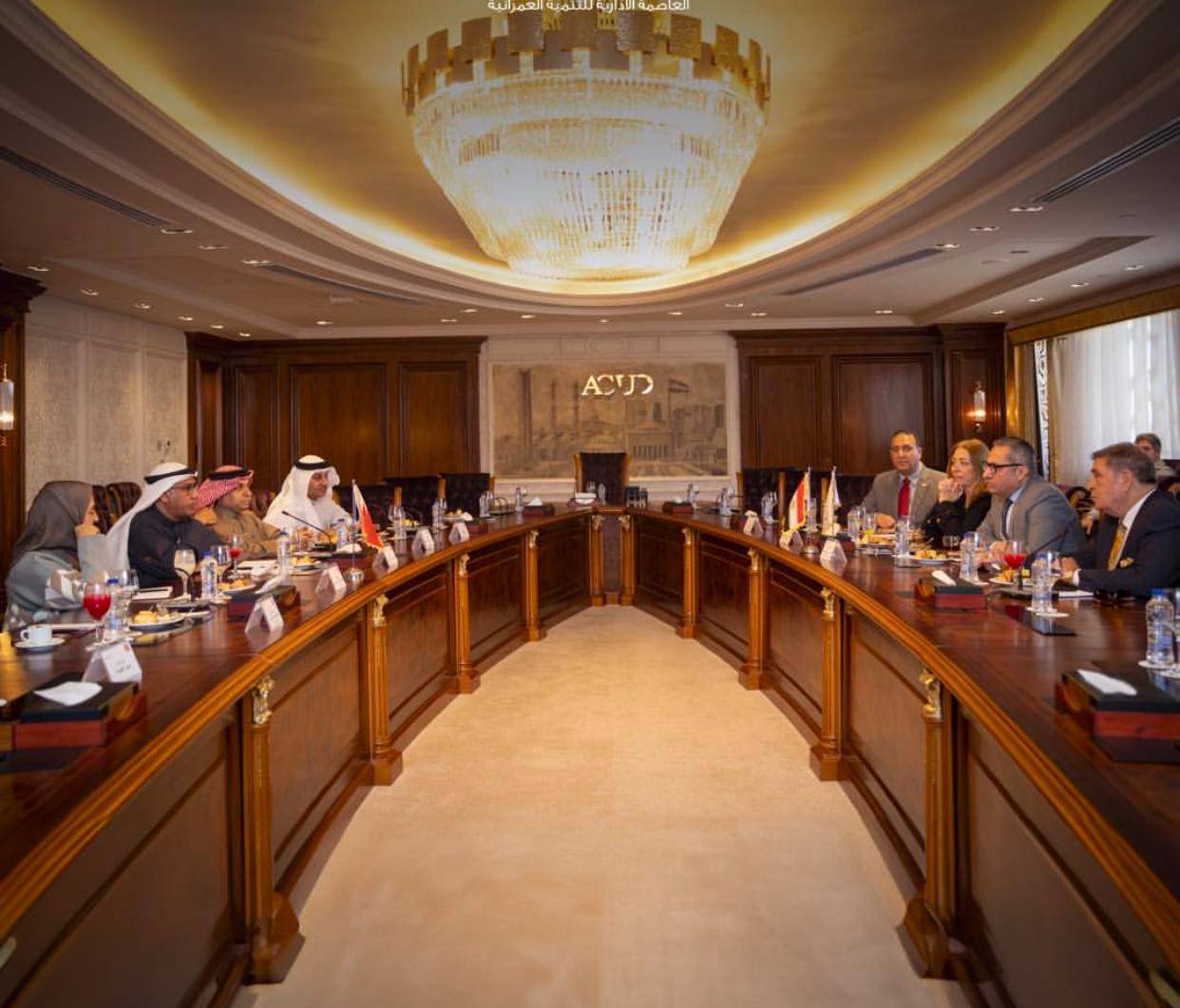 وفد الشعبة البرلمانية يزور مجلس النواب المصري والعاصمة الإدارية