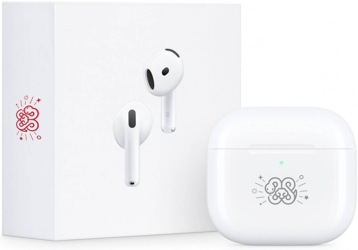 بمناسبة عام الأفعى.. آبل تعلن إطلاق Air pods 4