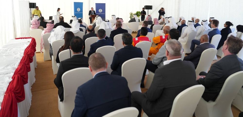 وزير الصناعة والتجارة يدشن الحوض العائم الجديد لشركة البحرين لتصليح السفن والهندسة