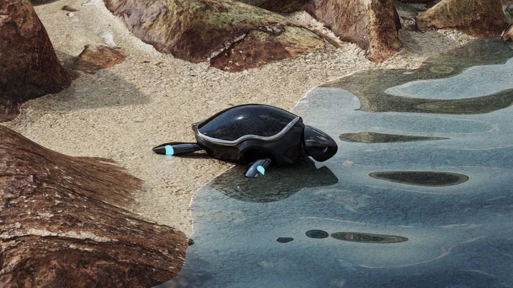 Robo Turtle.. تقنية مبتكرة لاستكشاف المسطحات المائية