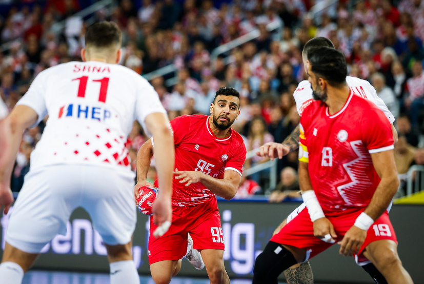 أحمر اليد يلاقي المنتخب المصري في مونديال العالم بكرواتيا