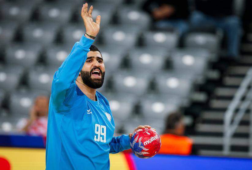 أحمر اليد يخسر أمام فراعنة مصر في بطولة العالم