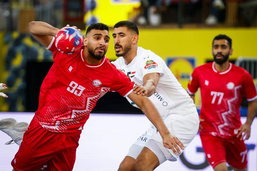 أحمر اليد يخسر أمام فراعنة مصر في بطولة العالم