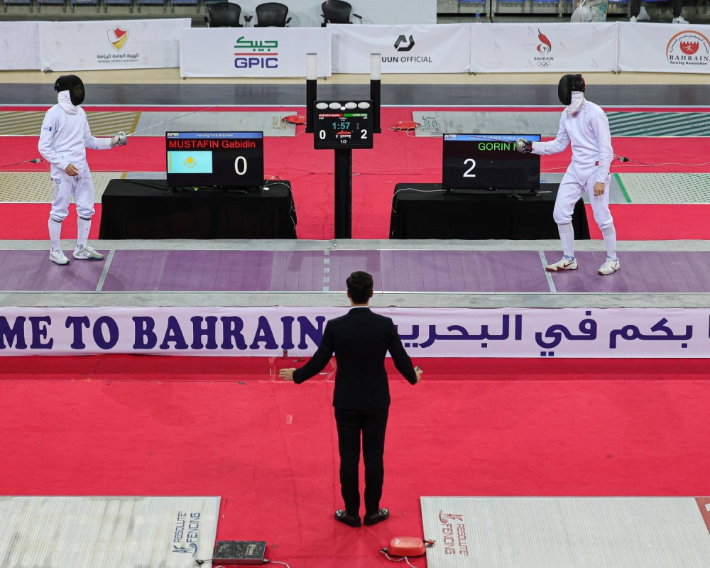 تحت رعاية خالد بن حمد.. انطلاق بطولة كأس العالم للمبارزة