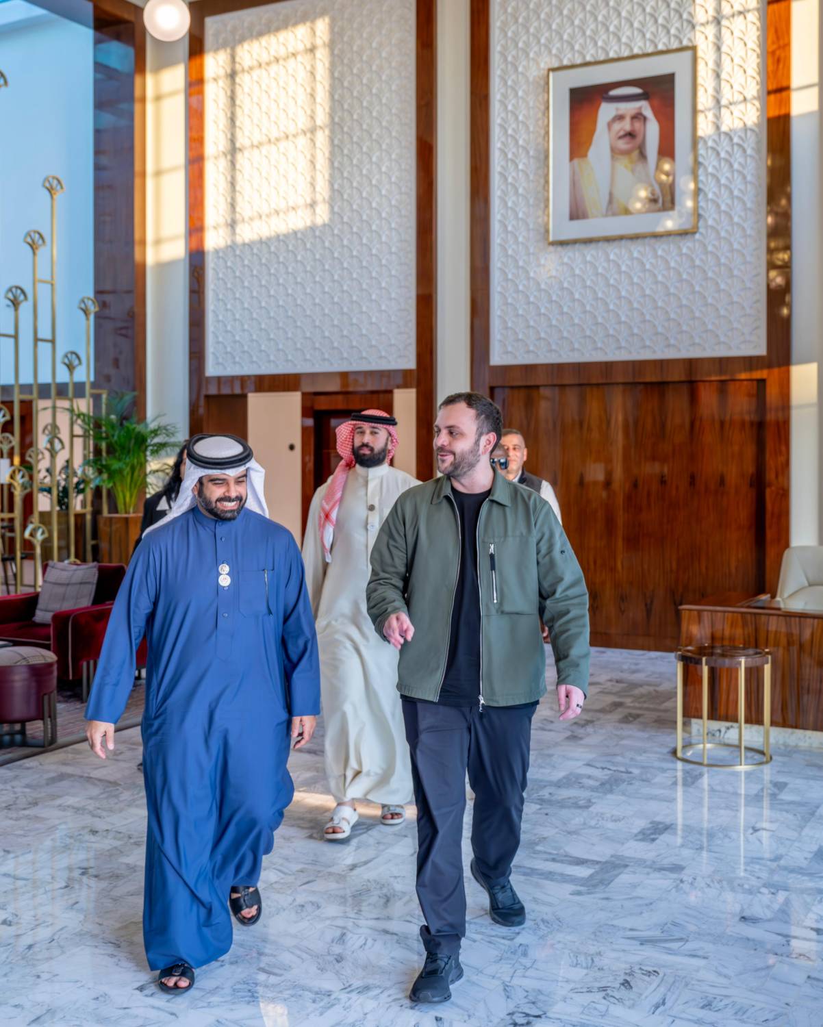 سلمان بن محمد يستقبل رئيس الاتحاد الأردني للرياضات الإلكترونية