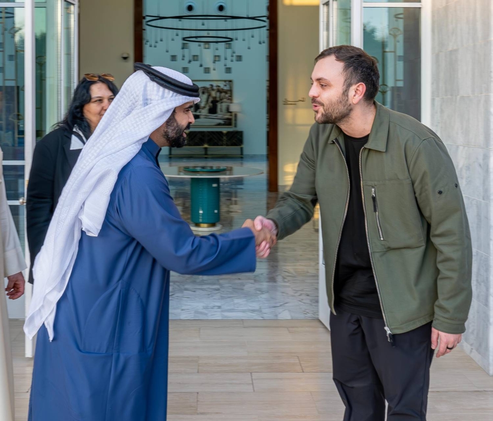 سلمان بن محمد يستقبل رئيس الاتحاد الأردني للرياضات الإلكترونية