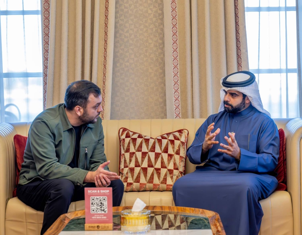 سلمان بن محمد يستقبل رئيس الاتحاد الأردني للرياضات الإلكترونية