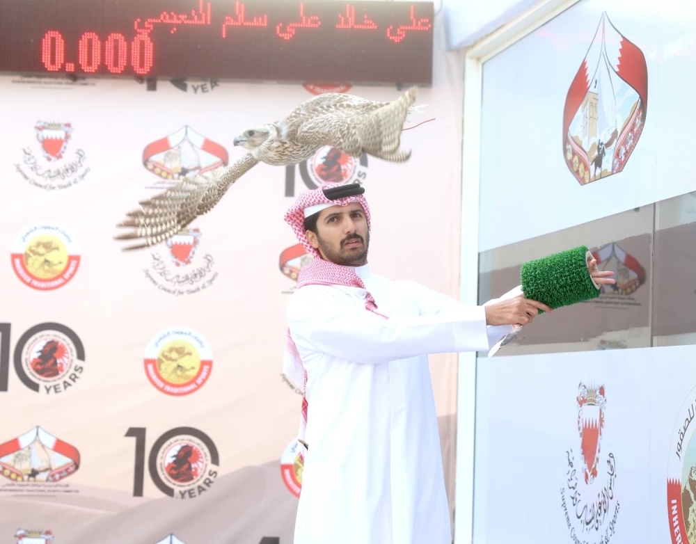 سباقات الصقور تشهد إثارة وندية في أشواط المحترفين