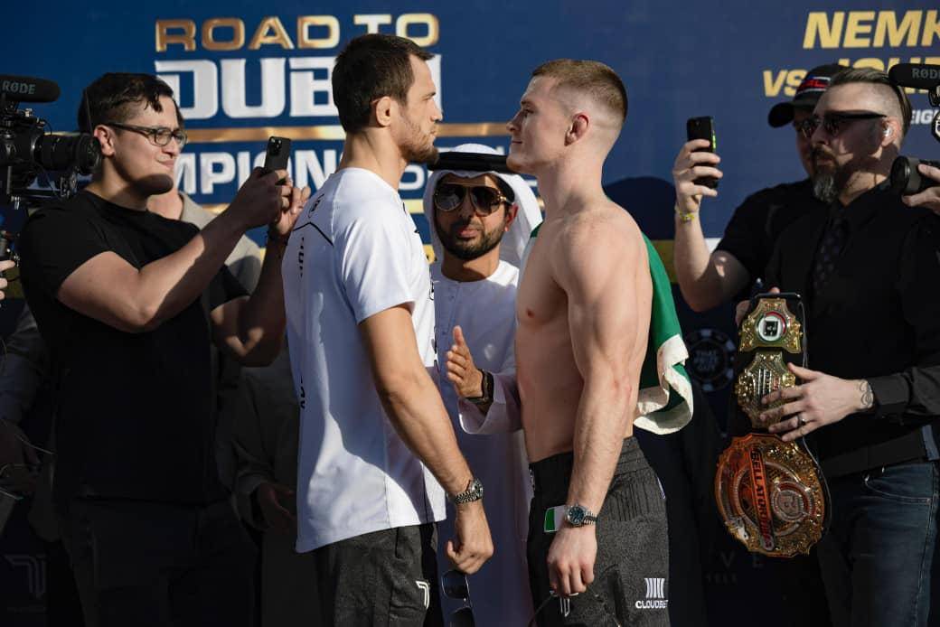 الطريق إلى دبي يشعل الحماس مع انتهاء إجراءات الوزن الرسمي