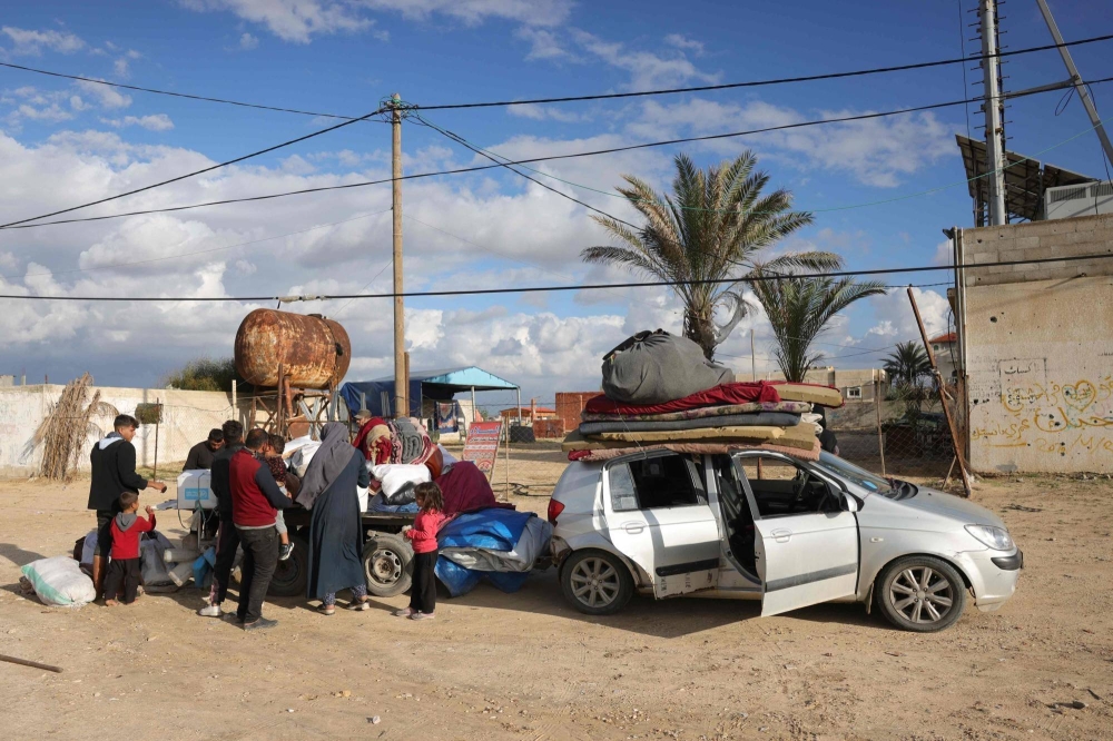آلاف الفلسطينيين يحتشدون عند محور نتساريم للسماح لهم بالعودة إلى مناطقهم