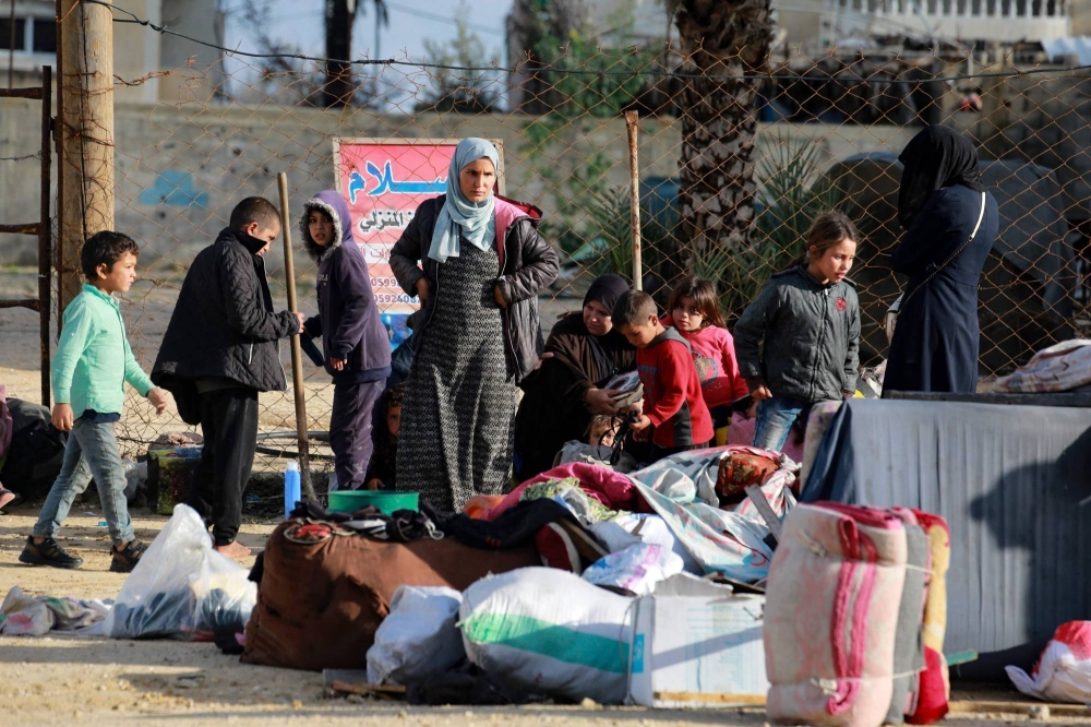 آلاف الفلسطينيين يحتشدون عند محور نتساريم للسماح لهم بالعودة إلى مناطقهم