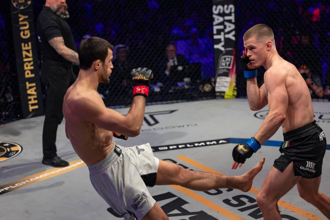 الروسي نور محمدوف يكسب النزال الرئيسي لـ "طريق الأبطال إلى دبي"