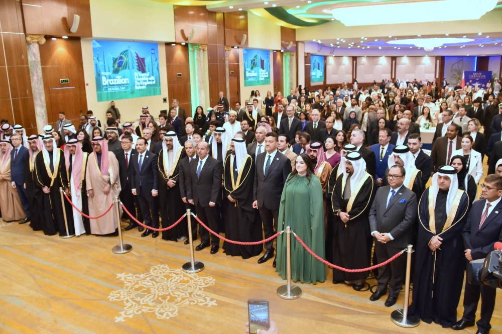 سفارة البرازيل تقيم حفلاً بمناسبة ذكرى الاستقلال واليوبيل الذهبي للعلاقات مع البحرين