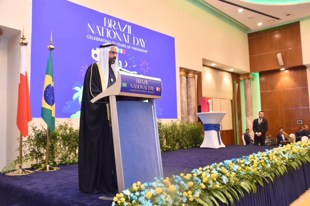 سفارة البرازيل تقيم حفلاً بمناسبة ذكرى الاستقلال واليوبيل الذهبي للعلاقات مع البحرين